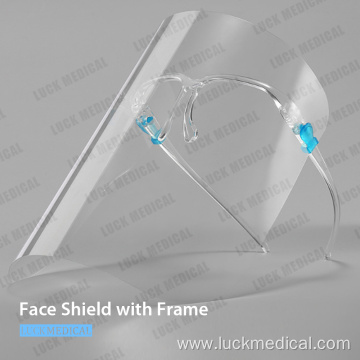 Protective Face Shield with Frame Anti-splash Anti-spray